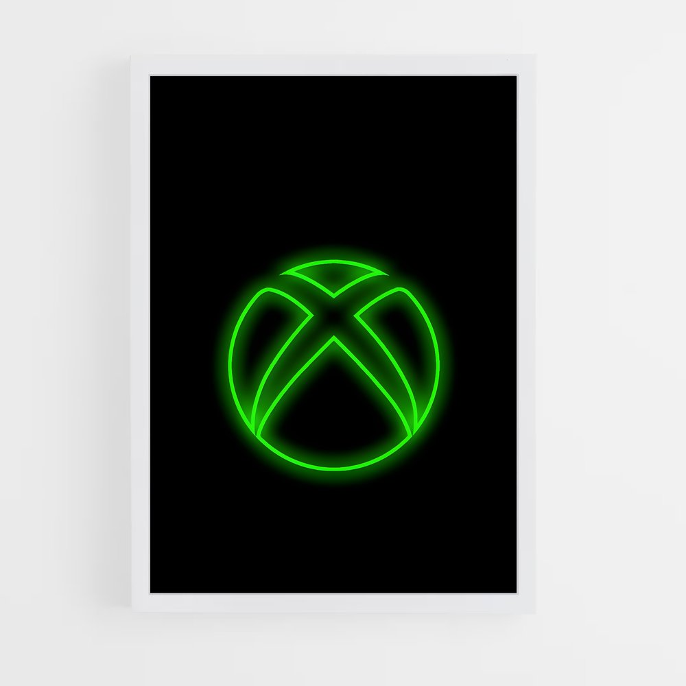 Poster Xbox Enigma – affiche Consoles (vue 3)
